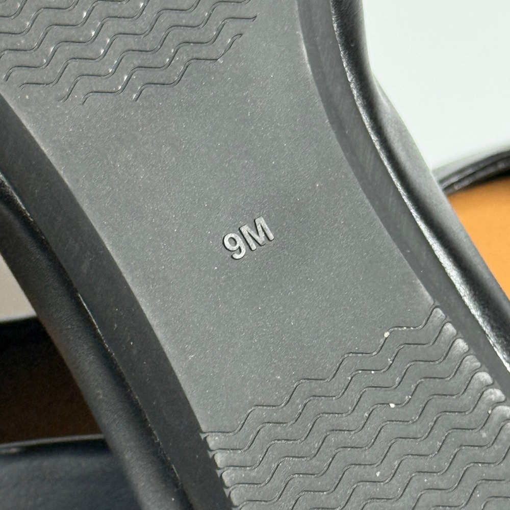 Cushionaire Wink Black Memory Foam Ballet Flats Womens 9M Slip On Comfort Shoes - Picture 10 of 11